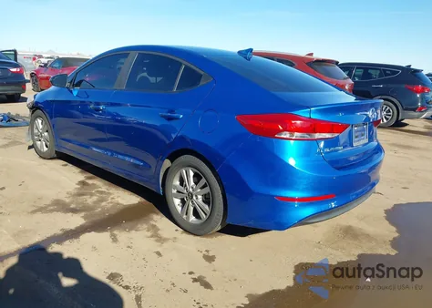2018 Hyundai Elantra Sel из США, поврежденный, VIN 5NPD84LF0JH276443